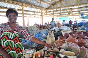 marche namibie souvenirs