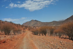 auto-tour 4*4 terre himba namibie