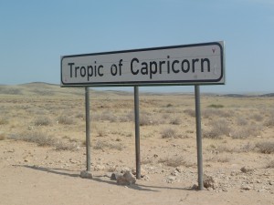 tropique du capricorne namibie namibia