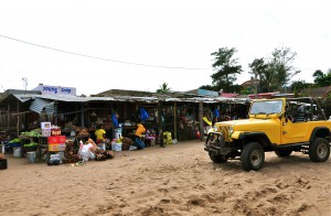 voyage en 4*4 a Ponta do Ouro