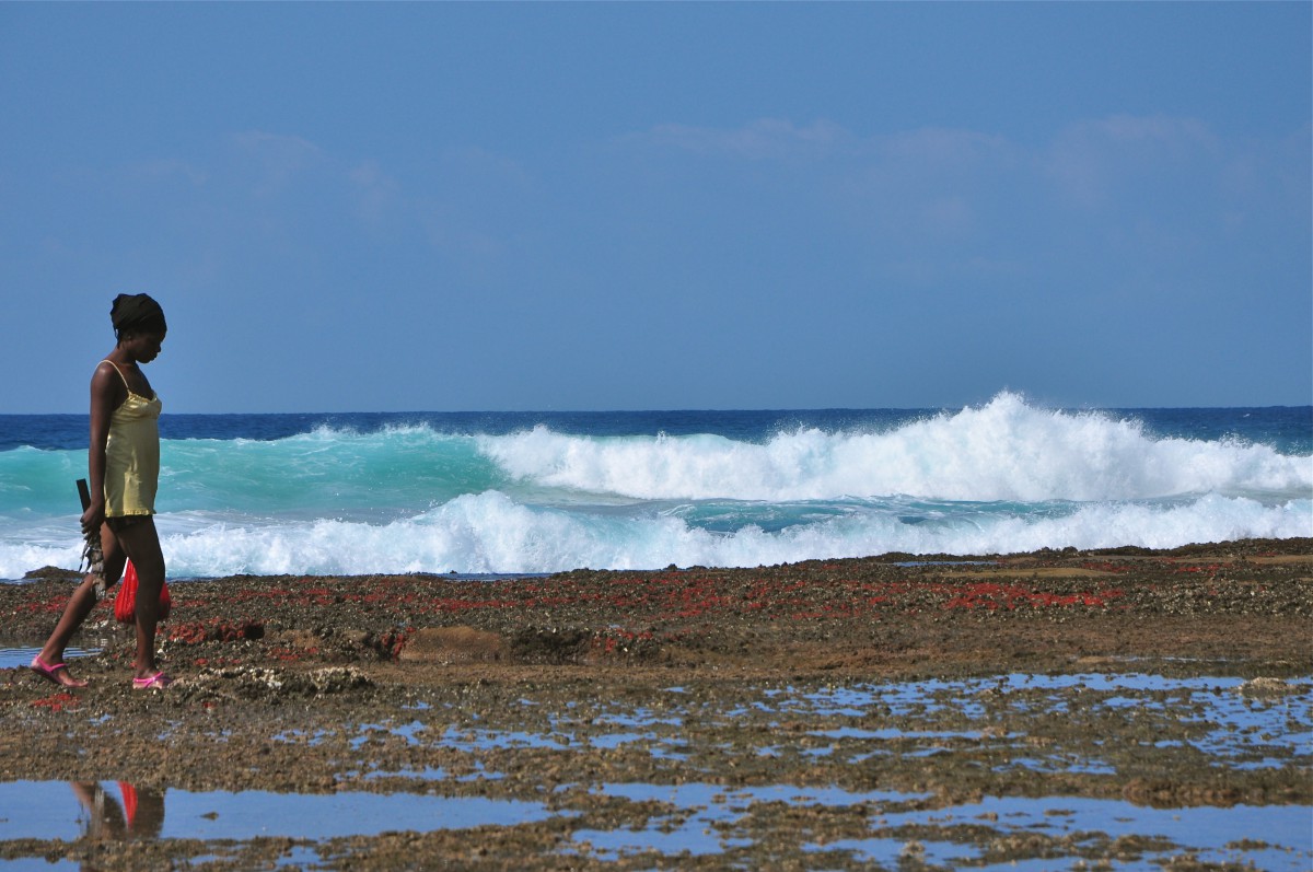 peche le long de l'ocean indien a Ponta do Ouro Mozambique