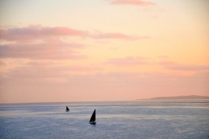 coucher de soleil a Vilanculos-Mozambique