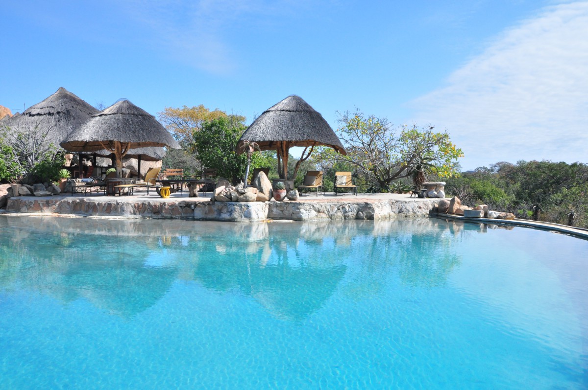 piscine amalinda lodge luxe matopos zimbabwe afrique
