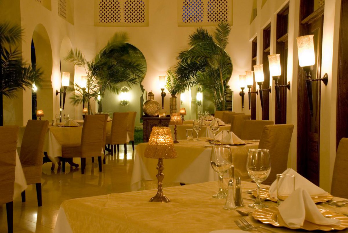 voyage luxe afrique zanzibar restaurant bazara 5*